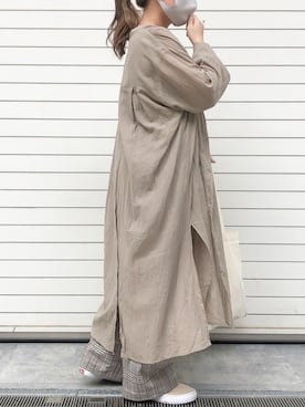 「koe（コエ）のアイテム」を使った、ふたわたりさん（レディース・150cm）の秋コーディネート