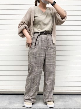 「koe（コエ）のアイテム」を使った、ふたわたりさん（レディース・150cm）の秋コーディネート