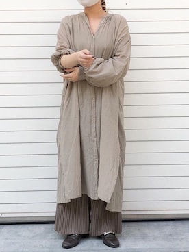 「AMERICAN HOLIC（アメリカンホリック）のアイテム（ワンピース）」を使った、ふたわたりさん（レディース・150cm）の秋コーディネート