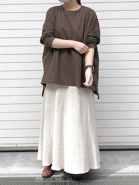 「秋のマイ旬スタイル」｜ふたわたりさん（レディース・150cm）の秋コーディネート