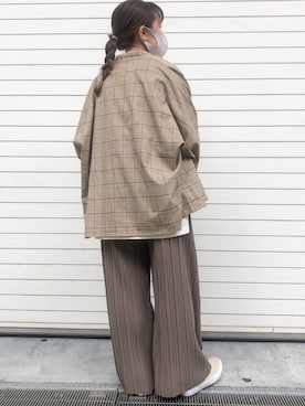 「SUPERTHANKS（スーパーサンクス）のアイテム」を使った、ふたわたりさん（レディース・150cm）の秋コーディネート