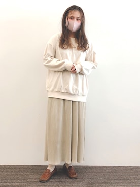 「koe（コエ）のアイテム」を使った、ふたわたりさん（レディース・150cm）の冬コーディネート