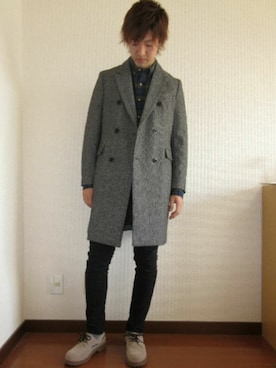 YUTAKAさん(メンズ・177cm)の冬コーディネート