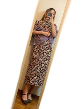 「レトロ」｜「アイテム（セットアップ）」を使った、Sunsetwindさん（レディース・168cm）の秋コーディネート