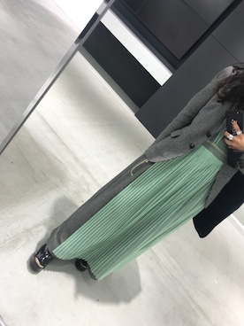 「J.CREW（ジェイクルー）のアイテム（テーラードジャケット）」を使った、mkさん（レディース・143cm）の冬コーディネート