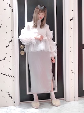 「LILICIOUS（リリシャス）のアイテム」を使った、𝒮𝒶𝓎𝒶𝓀𝒶さん（レディース・154cm）の冬コーディネート