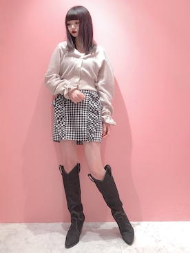 「LILICIOUS（リリシャス）のアイテム」を使った、𝒮𝒶𝓎𝒶𝓀𝒶さん（レディース・154cm）の冬コーディネート