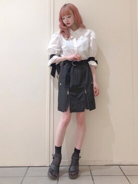 「LILICIOUS（リリシャス）のアイテム」を使った、𝒮𝒶𝓎𝒶𝓀𝒶さん（レディース・154cm）の春コーディネート