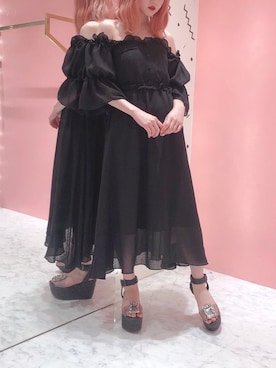 「LILICIOUS（リリシャス）のアイテム」を使った、𝒮𝒶𝓎𝒶𝓀𝒶さん（レディース・154cm）の春コーディネート