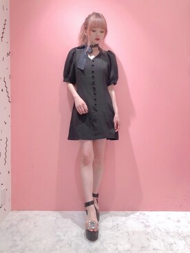 「LILICIOUS（リリシャス）のアイテム」を使った、𝒮𝒶𝓎𝒶𝓀𝒶さん（レディース・154cm）の夏コーディネート