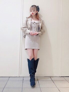 「LILICIOUS」｜「アイテム（ジャケット/アウター）」を使った、𝒮𝒶𝓎𝒶𝓀𝒶さん（レディース・154cm）の秋コーディネート