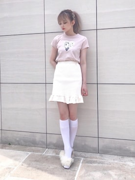 「アイテム（ヘアピン）」を使った、𝒮𝒶𝓎𝒶𝓀𝒶さん（レディース・154cm）の秋コーディネート