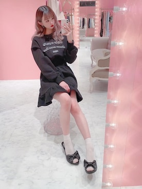 「スウェットワンピース」｜𝒮𝒶𝓎𝒶𝓀𝒶さん（レディース・154cm）の冬コーディネート