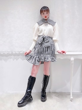 「lilLilly（リルリリー）のアイテム」を使った、𝒮𝒶𝓎𝒶𝓀𝒶さん（レディース・154cm）の春コーディネート