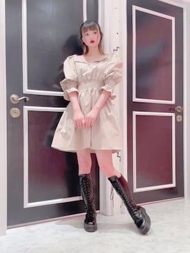 「PAIN（ペイン）のアイテム」を使った、𝒮𝒶𝓎𝒶𝓀𝒶さん（レディース・154cm）の春コーディネート