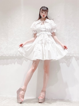 「lilLilly（リルリリー）のアイテム」を使った、𝒮𝒶𝓎𝒶𝓀𝒶さん（レディース・154cm）の春コーディネート