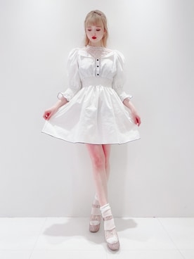 「lilLilly（リルリリー）のアイテム」を使った、𝒮𝒶𝓎𝒶𝓀𝒶さん（レディース・154cm）の夏コーディネート