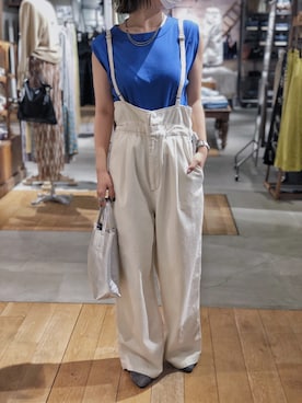 「Johnbull（ジョンブル）のアイテム」を使った、らいさん（レディース・153cm）の春コーディネート