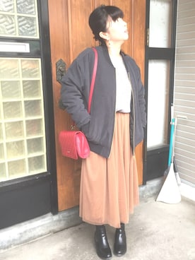 chisa…さん（レディース・147cm）の冬コーディネート
