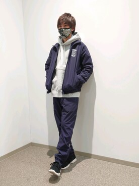 「コロナに負けない」｜浩樹さん（メンズ・170cm）の冬コーディネート