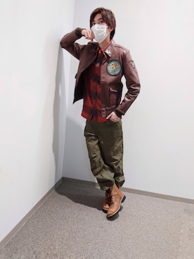 浩樹さん（メンズ・172cm）の冬コーディネート