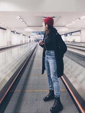 zσє | ѕιмρℓєさん（レディース・167cm）の冬コーディネート