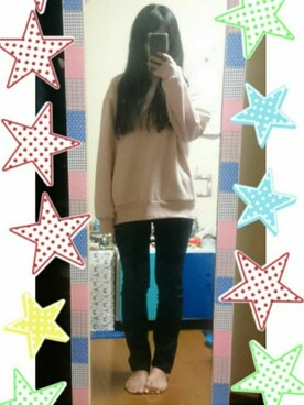 「Heather（ヘザー）のアイテム（モッズコート）」を使った、Rin :)さん（レディース・165cm）の冬コーディネート