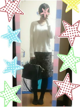 「GRL（グレイル）のアイテム（ブーティ）」を使った、Rin :)さん（レディース・165cm）の冬コーディネート