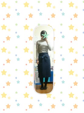 「GRL」｜「アイテム（ブーティ）」を使った、Rin :)さん（レディース・165cm）の冬コーディネート