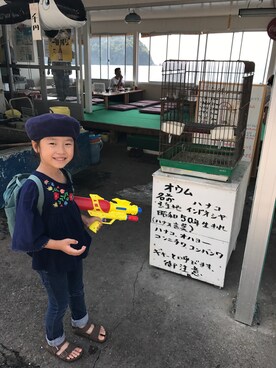 junさん（キッズ・110cm）の夏コーディネート