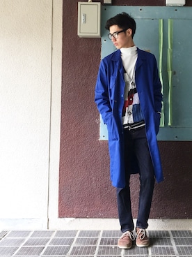 「COME CA ISM」｜HIROMUさん（メンズ・185cm）の秋コーディネート