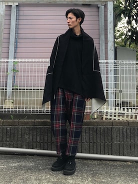 HIROMUさん(メンズ・185cm)の秋コーディネート