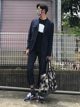 HIROMUさん（メンズ・185cm）の夏コーディネート