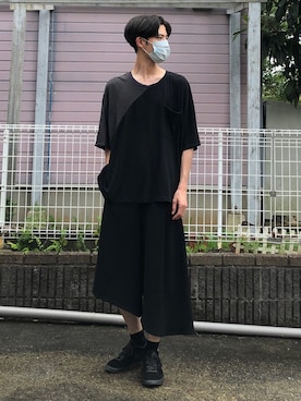 「シャドー」｜HIROMUさん（メンズ・185cm）の夏コーディネート