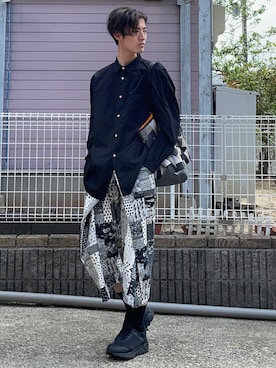 「アンリアレイジ」｜HIROMUさん（メンズ・185cm）の春コーディネート