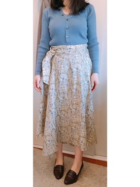 すみやんさん（レディース・154cm）の春コーディネート