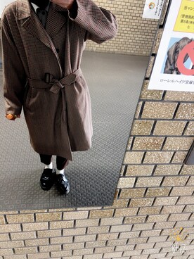 「TAKEO KIKUCHI（タケオキクチ）のアイテム（ブルゾン）」を使った、wakuwaku444さん（メンズ・176cm）の冬コーディネート