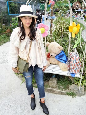 Winnie C 🇹🇼さん（レディース・163cm）の春コーディネート