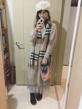Winnie C 🇹🇼さん(レディース・163cm)の冬コーディネート