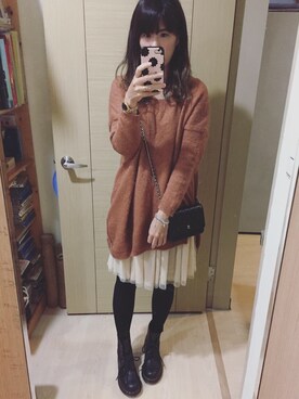 Winnie C 🇹🇼さん(レディース・163cm)の冬コーディネート