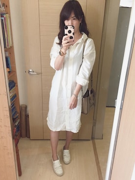 「MichaelKors」｜「アイテム（ワンピース/ドレス）」を使った、Winnie C 🇹🇼さん（レディース・163cm）の夏コーディネート