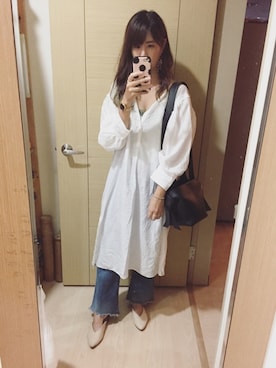 「fifth（フィフス）のアイテム（キャミソール）」を使った、Winnie C 🇹🇼さん（レディース・163cm）の秋コーディネート