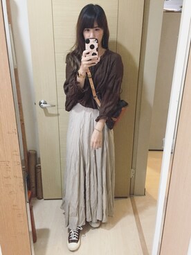 Winnie C 🇹🇼さん（レディース・163cm）の秋コーディネート