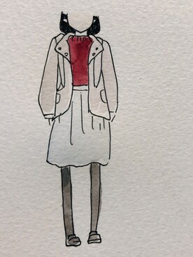 煮込みたい焼きさん（レディース・160cm）の秋コーディネート