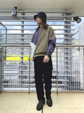 「Sperry Top-Sider（スペリートップサイダー）のアイテム」を使った、taikiさん（メンズ・177cm）の秋コーディネート