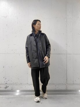 「オーバーシャツ」｜「アイテム（その他アウター）」を使った、taikiさん（メンズ・177cm）の秋コーディネート