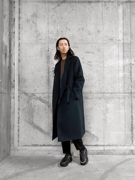 「Lui's（ルイス）のアイテム（その他アウター）」を使った、taikiさん（メンズ・177cm）の冬コーディネート