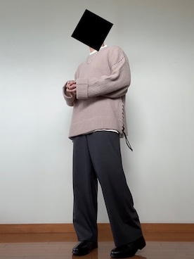 「NANO universe（ナノユニバース）のアイテム（ブーツ）」を使った、ana6さん（メンズ・173cm）の春コーディネート