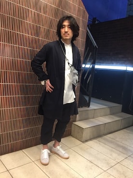 「KATO`（カトー）のアイテム」を使った、A.高橋さん（メンズ・171cm）の冬コーディネート