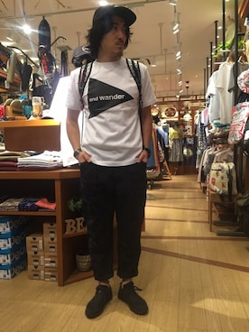 A.高橋さん（メンズ・171cm）の夏コーディネート